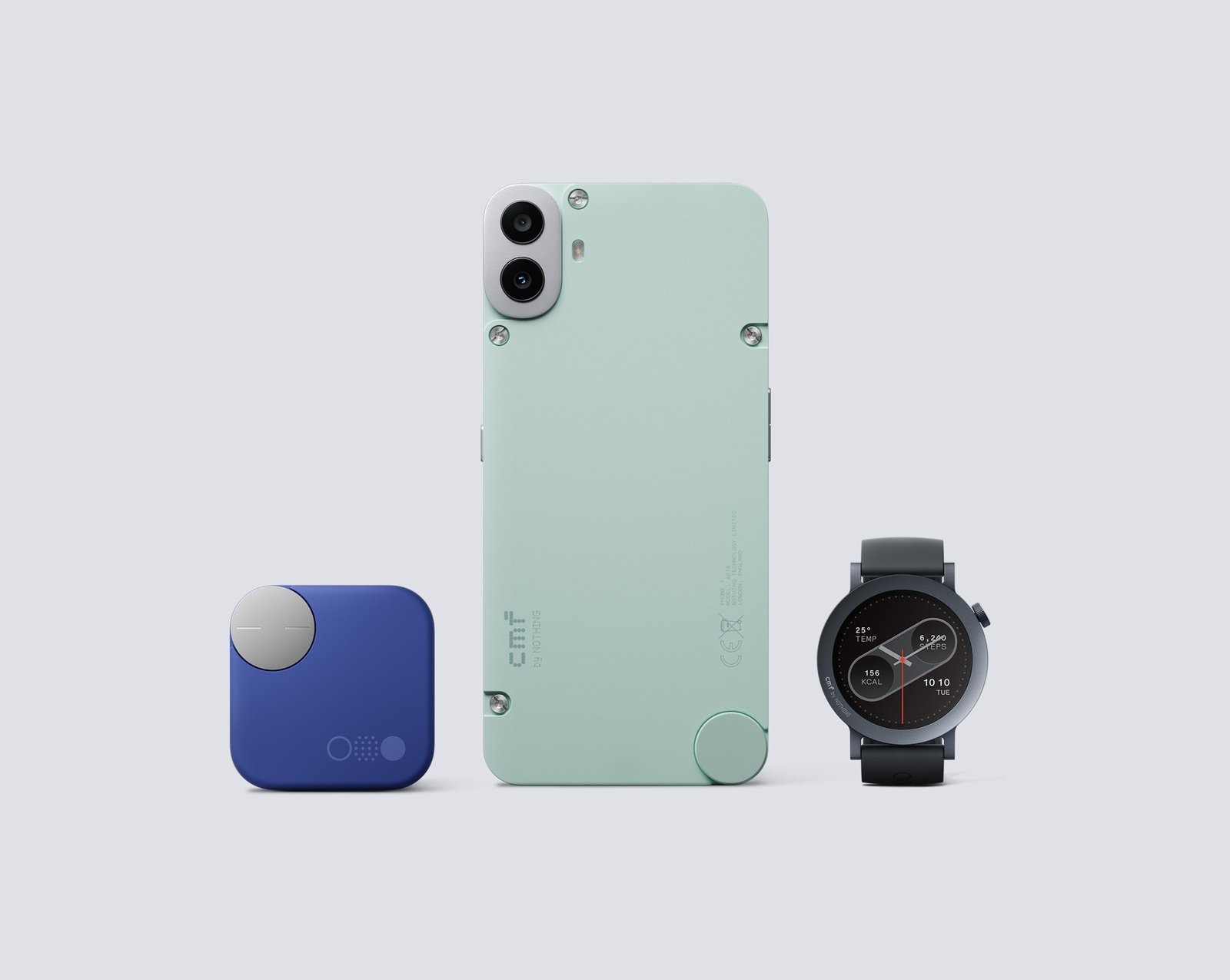 Nothing Phone Mobile + Watch + Headset